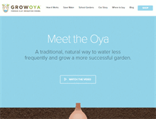 Tablet Screenshot of growoya.com